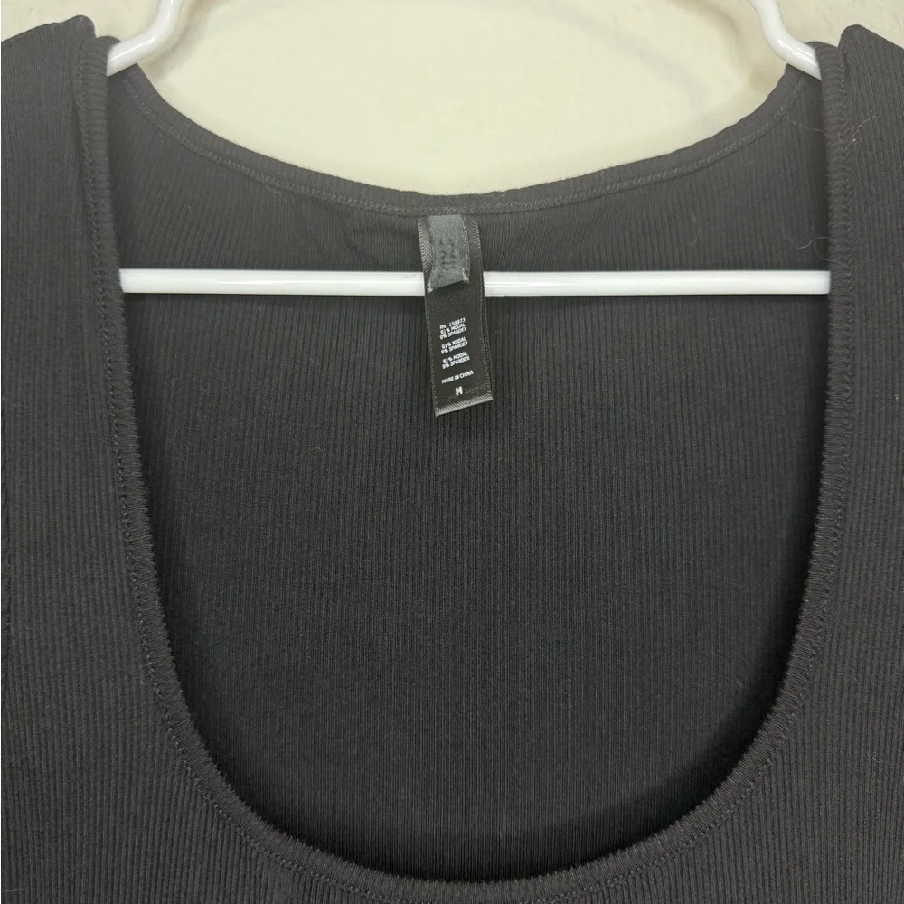SKIMS Black Long Sleeve Maxi Dress - Picture 2 of 2
